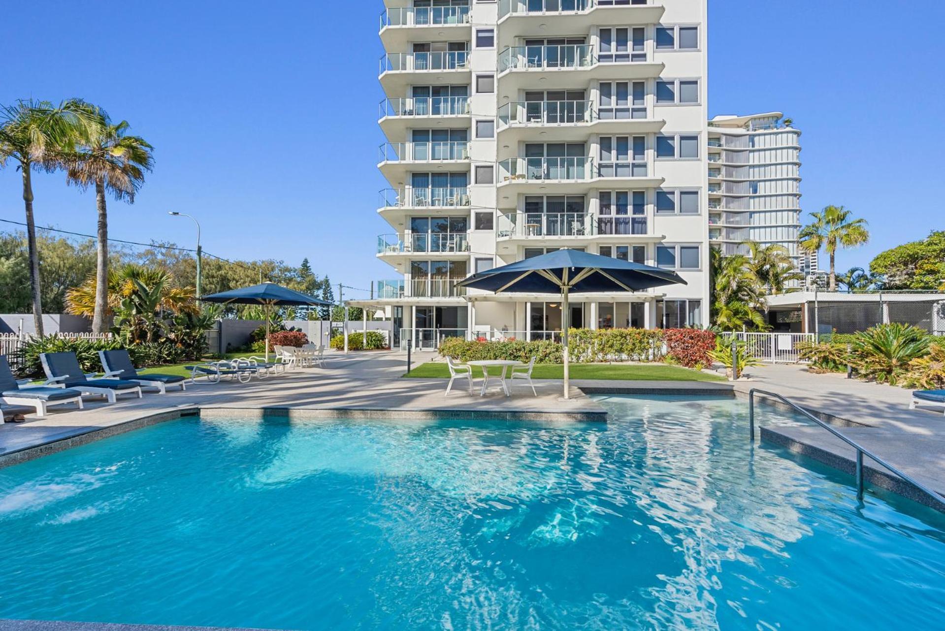 Boulevard Towers On Broadbeach Gold Coast Eksteriør bilde